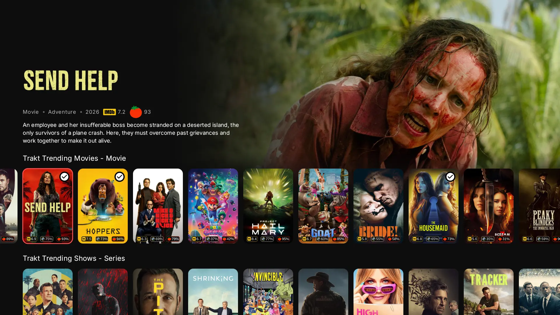 Rated poster catalog